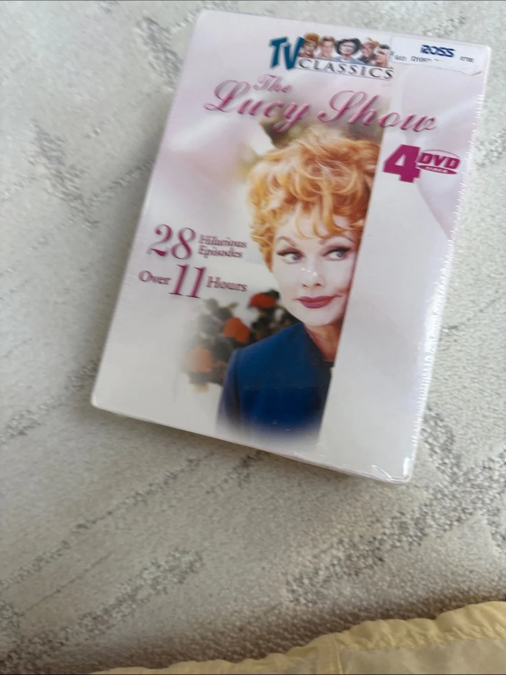 Classic The Lucy Show DVD Box Set - White/Pink4 dvds